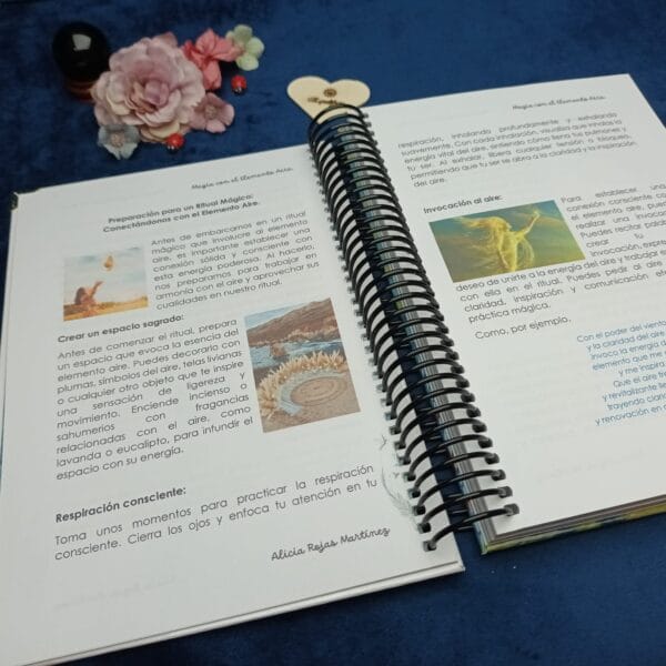 Libreta de Magia con el Elemento Aire - Imagen 2