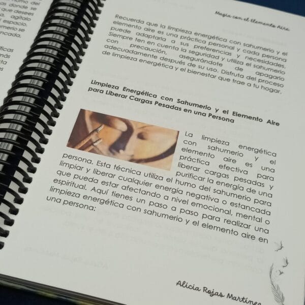 Libreta de Magia con el Elemento Aire - Imagen 3