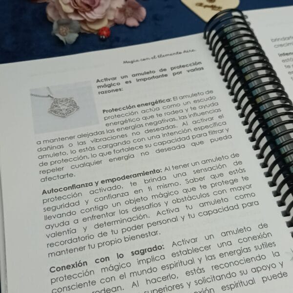 Libreta de Magia con el Elemento Aire - Imagen 5