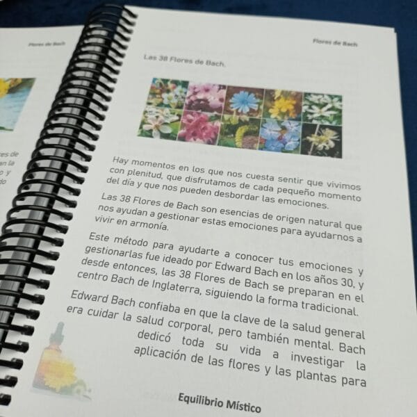 Libreta de Flores de Bach “Plantas Medicinales” - Imagen 4