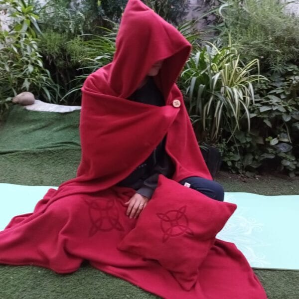 Kit Capucha Ceremonial o Meditativa - Imagen 9