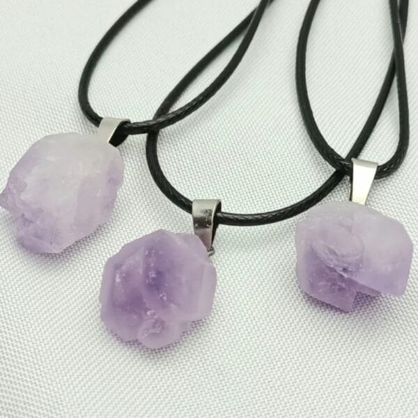 Colgantes de Piedra Natural en Bruto - Imagen 3