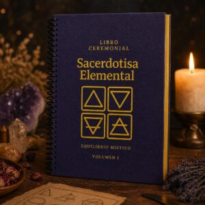 Libro Ceremonial Sacerdotisa Elemental